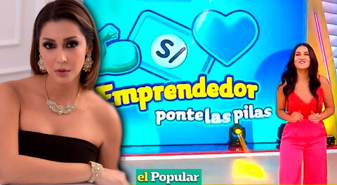 Karla Tarazona opinó la salida del programa 'Emprendedor Ponte las Pilas'.