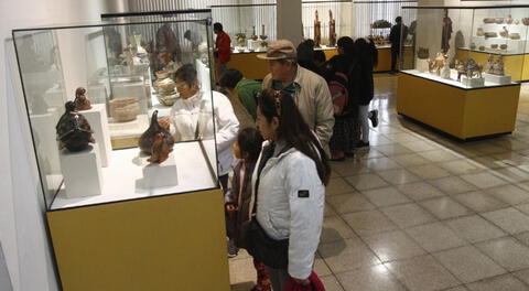 Familias podrán acceder gratuitamente a las salas de exposición de los museos.