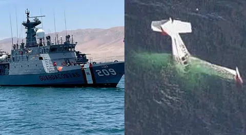 Búsqueda de tripulantes desaparecidos se hace por mar, aire y tierra.