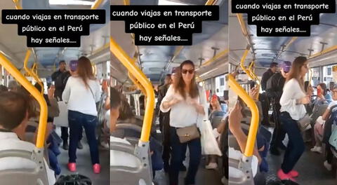 Ambos se ganaron el aplauso del resto de pasajeros y en poco tiempo se volvieron viral.