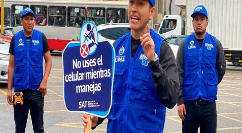 La Brigada SAT velará por la seguridad vial en Lima