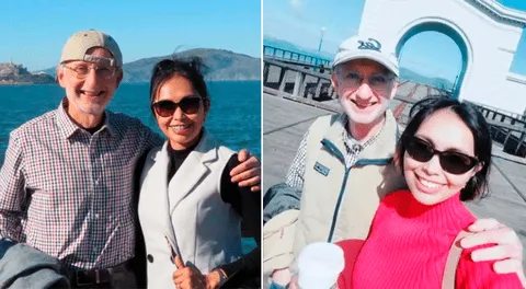 Una pareja sorprendió en las redes sociales al llevarse 42 años de diferencia.