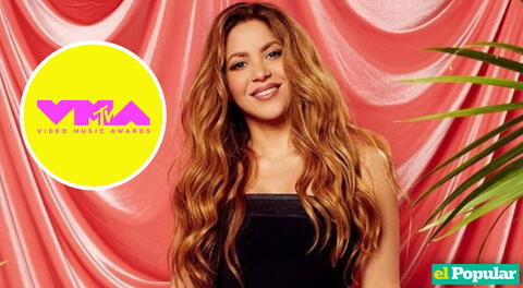 Shakira recibirá homenaje por parte de MTV VMA.