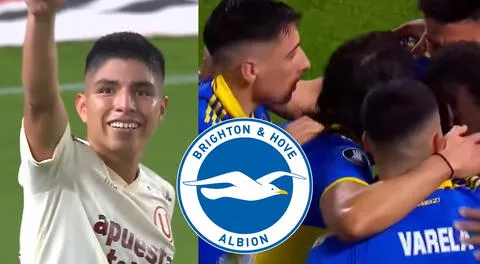 ¿Desplazan a Piero Quispe? Crack de Boca es primera opción de Brighton: conoce la cotización de ambos.