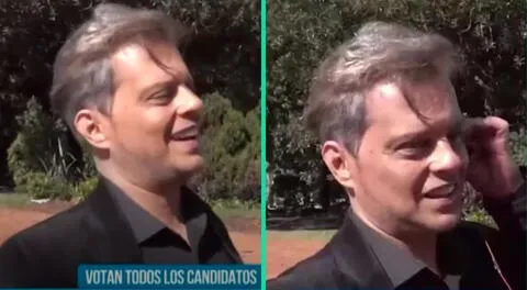 El imitador de Luis Miguel fue viral al asistir a las votaciones de Argentina.