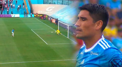 Irven Ávila falla penal decisivo para Sporting Cristal: arquero Solís se luce con tremenda atajada