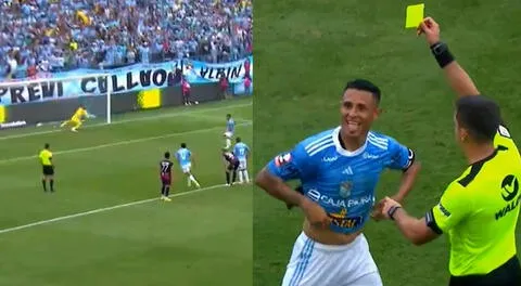 Yotún salvó a Sporting Cristal de penal: anotó el 1-0 del triunfo a Muni en la última y hace impensado festejo.