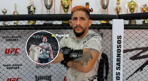 Daniel 'Soncora' Marcos conversó con El Popular sobre su vida antes y ahora en la UFC.