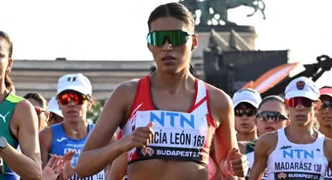 Kimberly García logra segundo lugar en marcha atlética 35 km en Mundial Budapest 2023