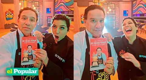 Ricardo Rondón y Natalia Salas llegaron a ‘El Gran Chef Famosos’ para celebrar el programa 100