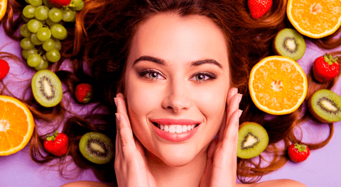 Desde frutas dulces hasta ácidas que te ayudarán a fortalecer tu cabello y piel.