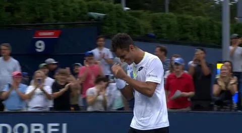 Juan Pablo Varillas le da una alegría al Perú: venció a Kecmanovic y avanzó a segunda ronda del US OPEN.