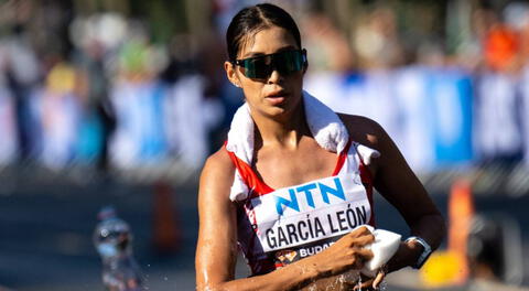 Kimberly García sumó su tercera medalla en el Mundial de Atletismo.