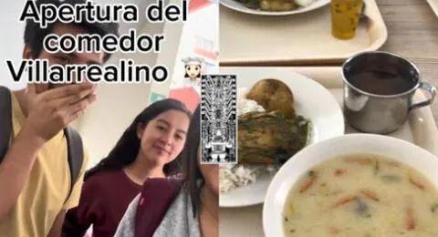 Estudiante de la UNFV almuerza con 1 sol en su facultad y detalle sorprende en TikTok.