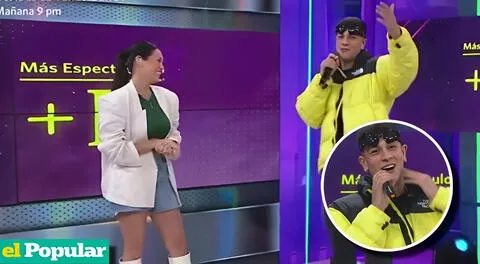 Jazmín Pinedo en shock al ver a Emilio Jaime después de años y lo halaga: "Estás más guapo"