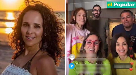 Érika Villalobos se luce con sus amigos y usuarios la elogian tras ampay.