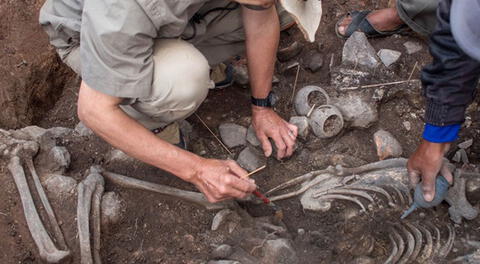 Arqueólogos descubrieron la tumba del sacerdote totalmente intacta.