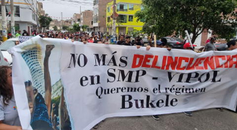 Moradores señalaron que 'Plan Bukele' traería tranquilidad y seguridad al Perú.