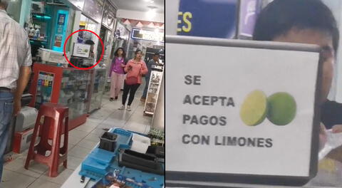 Negocio peruano acepta limones como medio de pago y es viral en TikTok: “El dinero sí crece en los árboles”.