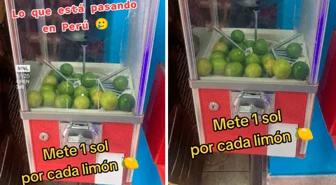 Un peruano tuvo la creativa forma de ofrecer limones y video es viral en TikTok.
