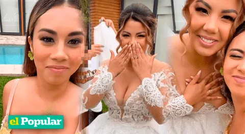 Fiorella Méndez se luce con Estrella Torres antes de la boda y mostró detalles previos