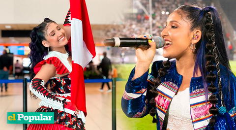 Milena Warthon cantará en el Perú vs. Brasil.