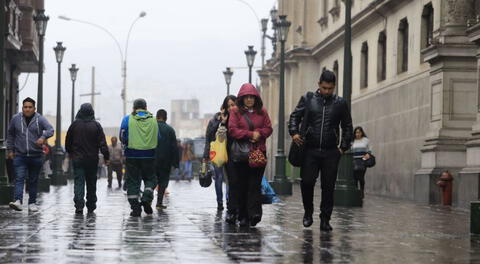 Este miércoles podría haber lluvia en Lima combinado con polvo, según Abraham Levy.