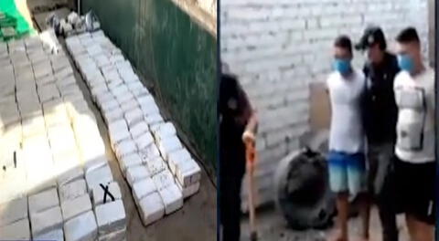 Condenan a organización de narcotraficantes que guardaban droga en una vivienda de Cieneguilla
