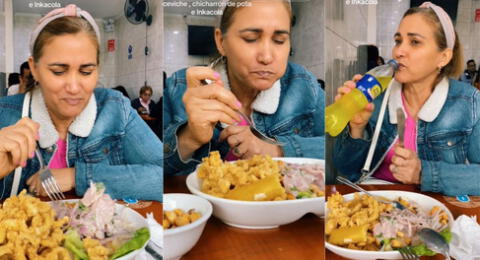Cubana come ceviche de pota por primera vez en Perú, pero su reacción sorprende: "Prefiere Inca Kola"