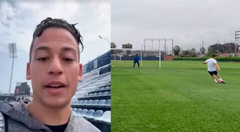 Cristian Benavente alista su regreso a Alianza Lima: anota golazo en entrenamiento