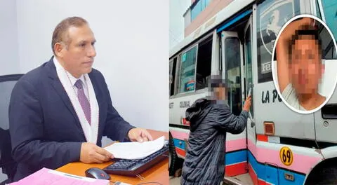 Fiscalía logró prisión para Junior Lázaro Miraval Sobrado por extorsionar a trabajadores de bus