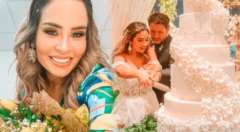 Ethel Pozo revela lo que hizo con la torta de su boda.