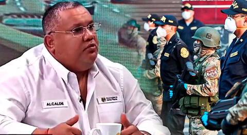 Jesús Gálvez Olivares, alcalde de Jesús María, recordó a gobiernos acusados de genocidio para luchar contra la criminalidad en Lima.