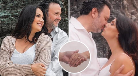 Patricia Portocarrero 'da el sí' a Fabrizio Lava en una romántica boda