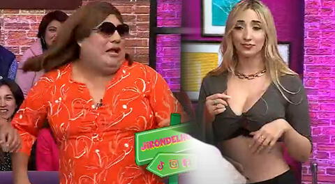 Así fue el debut de Romina Gachoy en "Jirón del humor": "La prima"