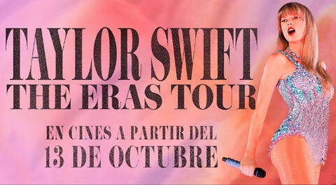 Inició la preventa para "Taylor Swift: The Eras Tour: la película"