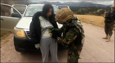 Dayana Ángela Marcelo Alcázar fue detenida con droga adherido a su cuerpo en Ayacucho