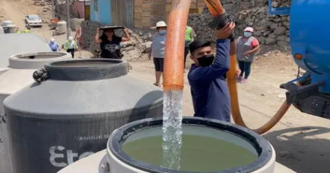 Haz un correcto almacenamiento del agua.