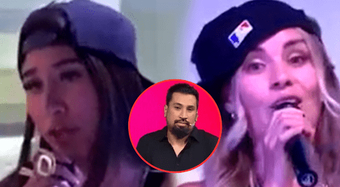 Samahara Lobatón cara a cara con Fiorella Retiz en 'La casa de Magaly'.