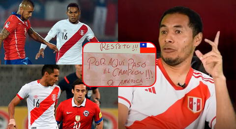 Carlos Lobatón dio a conocer qué jugador chileno escribió mensaje en el Nacional.