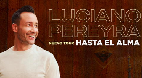 Luciano Pereyra anuncia nueva fecha y locación para su concierto en Perú.