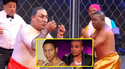 Jonathan Maicelo y la Pantera Zegarra son imitados en 'JB en ATV'.