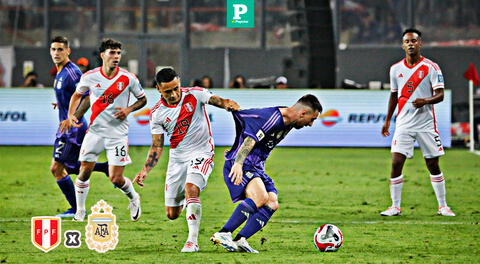 Perú perdió 2-0 contra Argentina con dos goles de Lionel Messi.