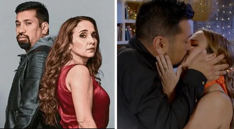 Aldo Miyashiro y Érika Villalobos se mandan con apasionado beso en Perdóname.