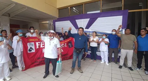 Los trabajadores del sector salud pusieron condiciones para suspender huelga.