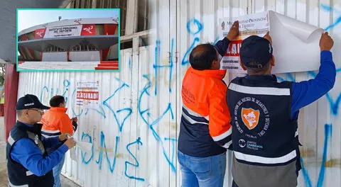 Coliseo Gran Chimú fue clausurado por no levantar observaciones de la Municipalidad de Lima.