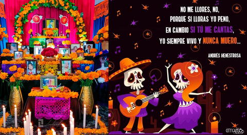 Día de los Muertos 2023: las mejores frases e imágenes para compartir en redes sociales.