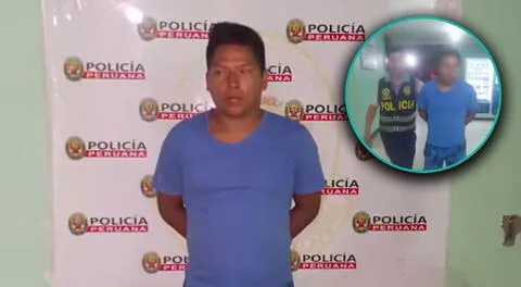 El sujeto acusado de espiar a su cuñada en Pucallpa fue llevado a la comisaría de Yarinacocha.