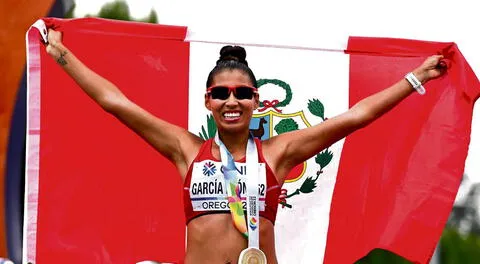 Kimberly García se consagró con la medalla de oro en Santiago 2023.