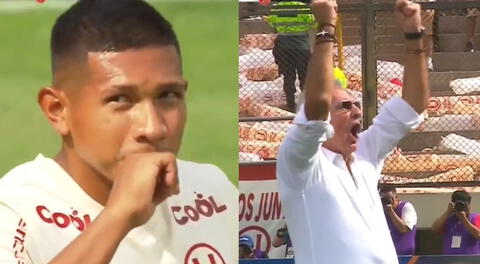 Edison Flores y el mensaje oculto en el gol a Sport Huancayo para el título del Torneo Clausura de Universitario.